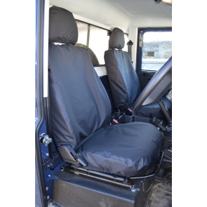 Land Rover Defender (2007 to current) Front Pair Single Seats Seat Covers