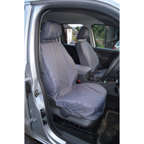 Volkswagon Amarok (2011 to current) Front Pair Single Seats Seat Covers
