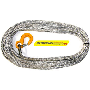 Dynapull 10mm x 100ft (30m) Winch Rope For Zeon Winch - Graphite