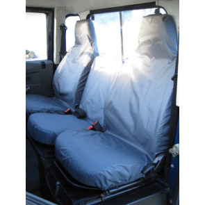 Land Rover Defender (1983 – 2007) Front Pair and middle seat Seat Covers