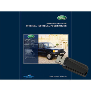 Range Rover P38 - 1994 - 2001 Original Technical Publication USB