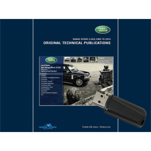 Range Rover L322 - 2002 - 2010 Original Technical Publication USB