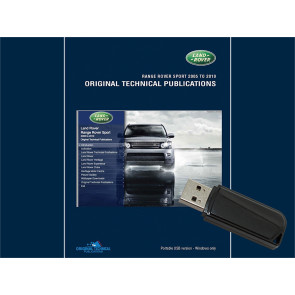 Range Rover Sport - 2005 - 2009 Original Technical Publication USB