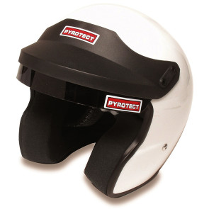 Pyrotect Open faced helmet - XS White