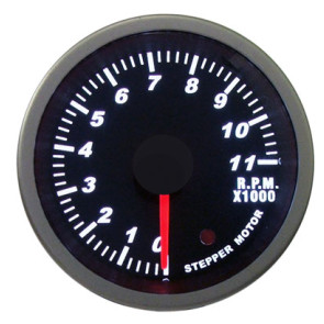 Tachometer 0-11000 RPM 52MM 12V