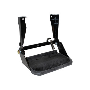 Defender Folding Side Step With Rubber Top STC7631