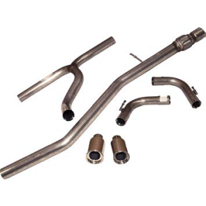 Double S Discovery Sport Stainless steel sports exhaust system