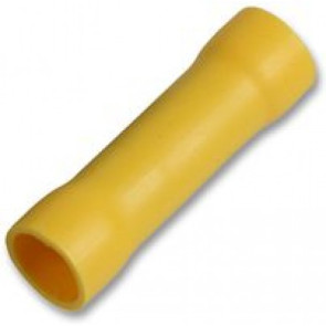Pre-Insulated Terminal Yellow Butt Splice Connector x 100