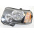 Headlamp and Flasher, LHD, LH XBC500970 