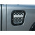 Britpart Defender Intake Grille XS Set  - Black With Silver Mesh RHS