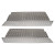 Defender 110 CSW Load Area Sides (Pair) Chequer Plate