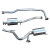 Exhaust 90 Defender 300 Tdi 95-97 From MA951236