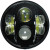 7" Guardian LED Headlight RHD - Black Chrome